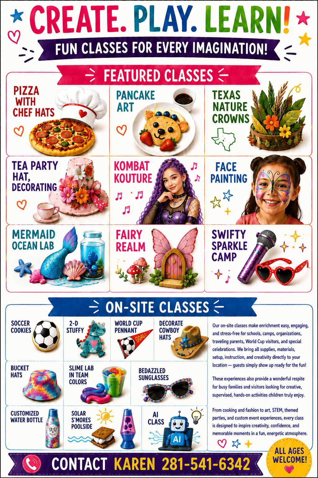 On site classes