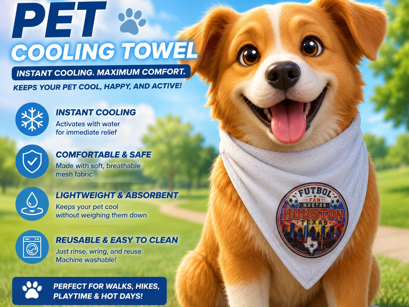 Pet Cooling Towel